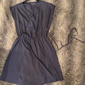 Gap Navy Blue Dress Wrap Style.